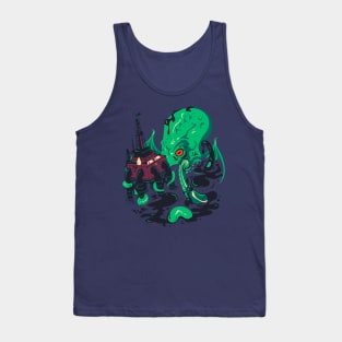 Oil Spill Cthulhu Tank Top